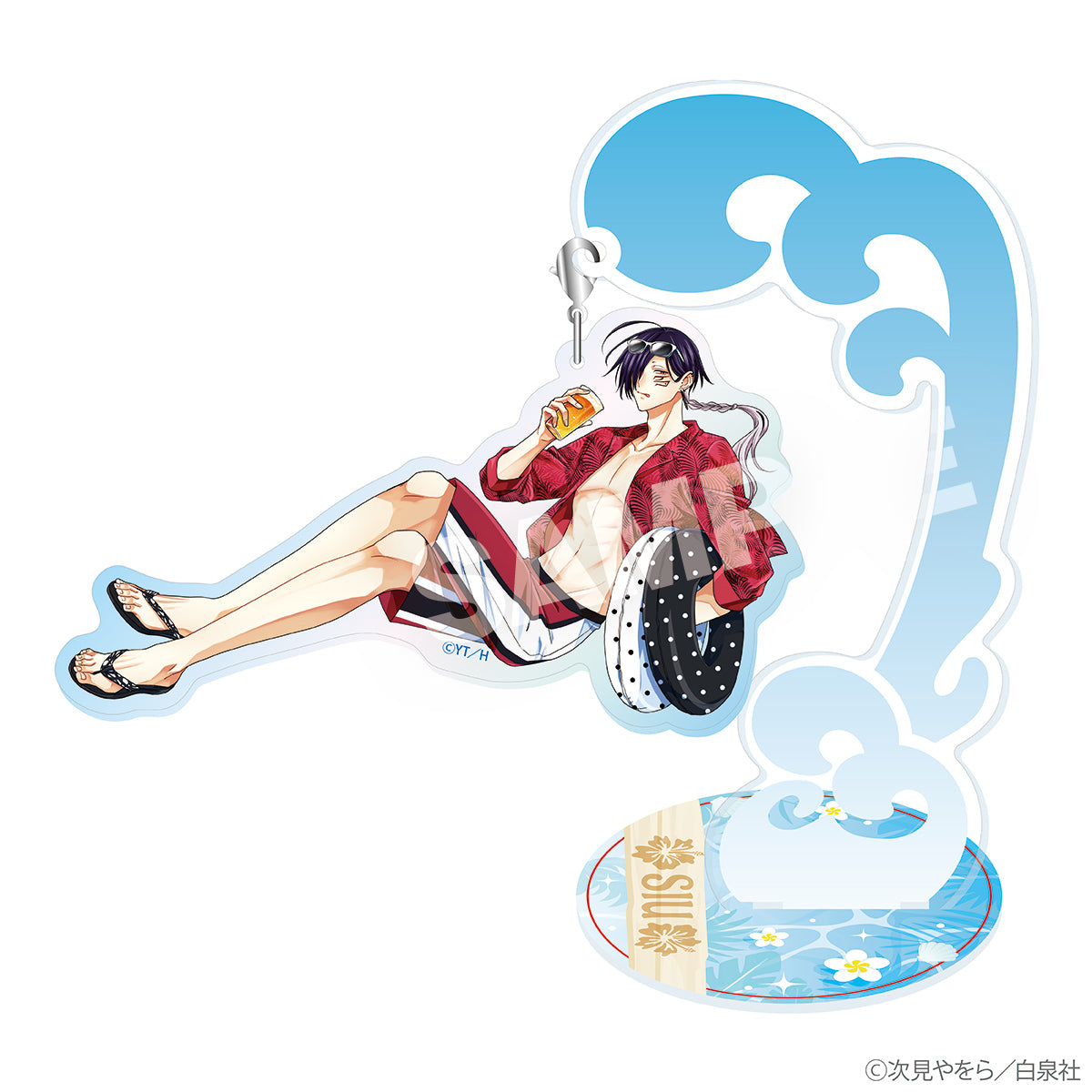 [拷問バイトくんの日常] 常夏ゆらゆらアクリルスタンド（シウ）セット（8月31日発送予定）