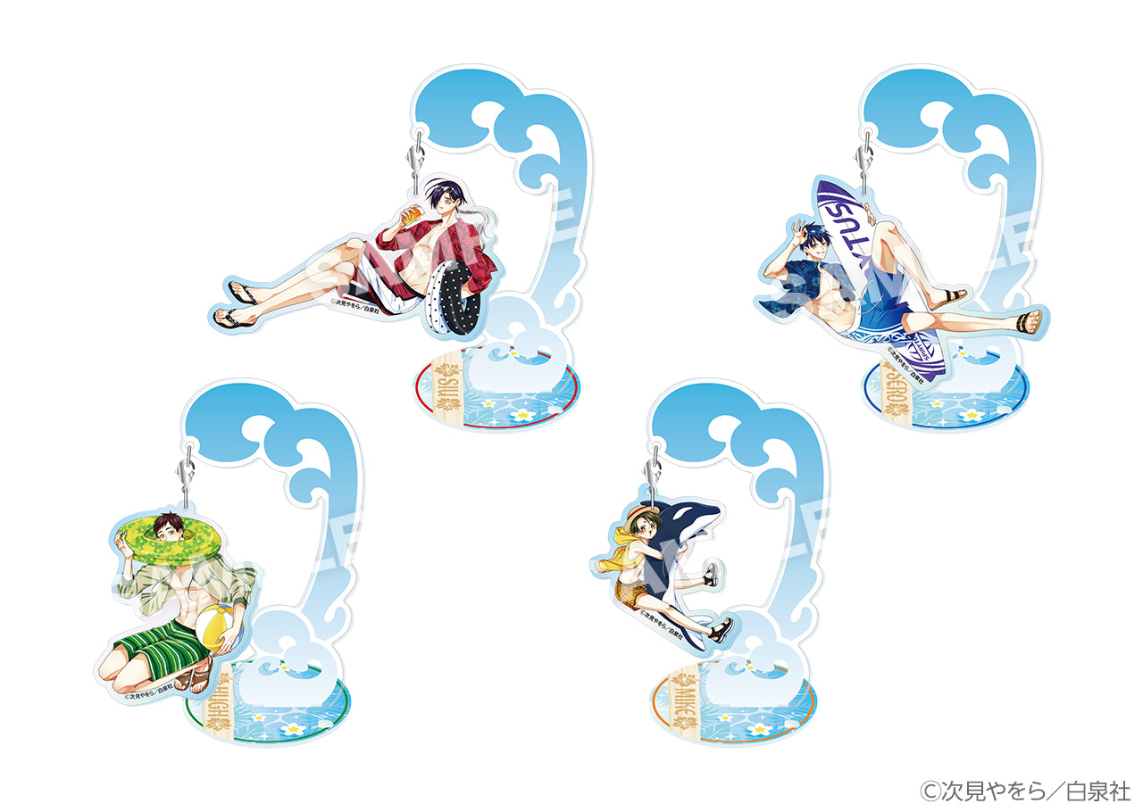 [拷問バイトくんの日常] 最新第6巻＋常夏ゆらゆらアクリルスタンド4種セット