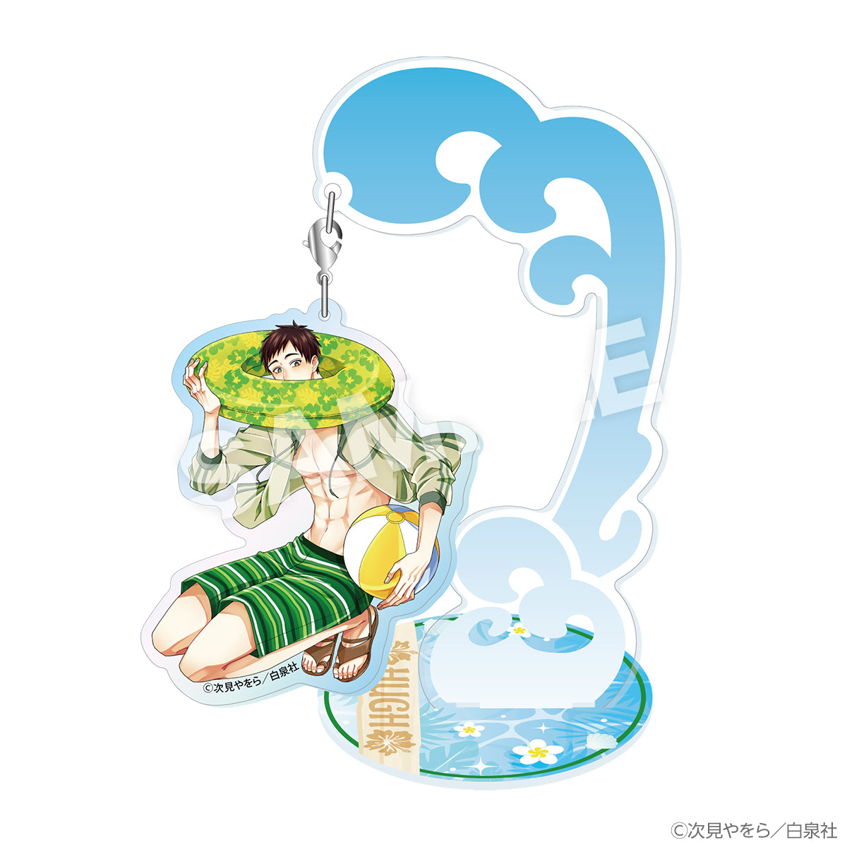 [拷問バイトくんの日常] 最新第6巻＋常夏ゆらゆらアクリルスタンドセット（ヒュー）