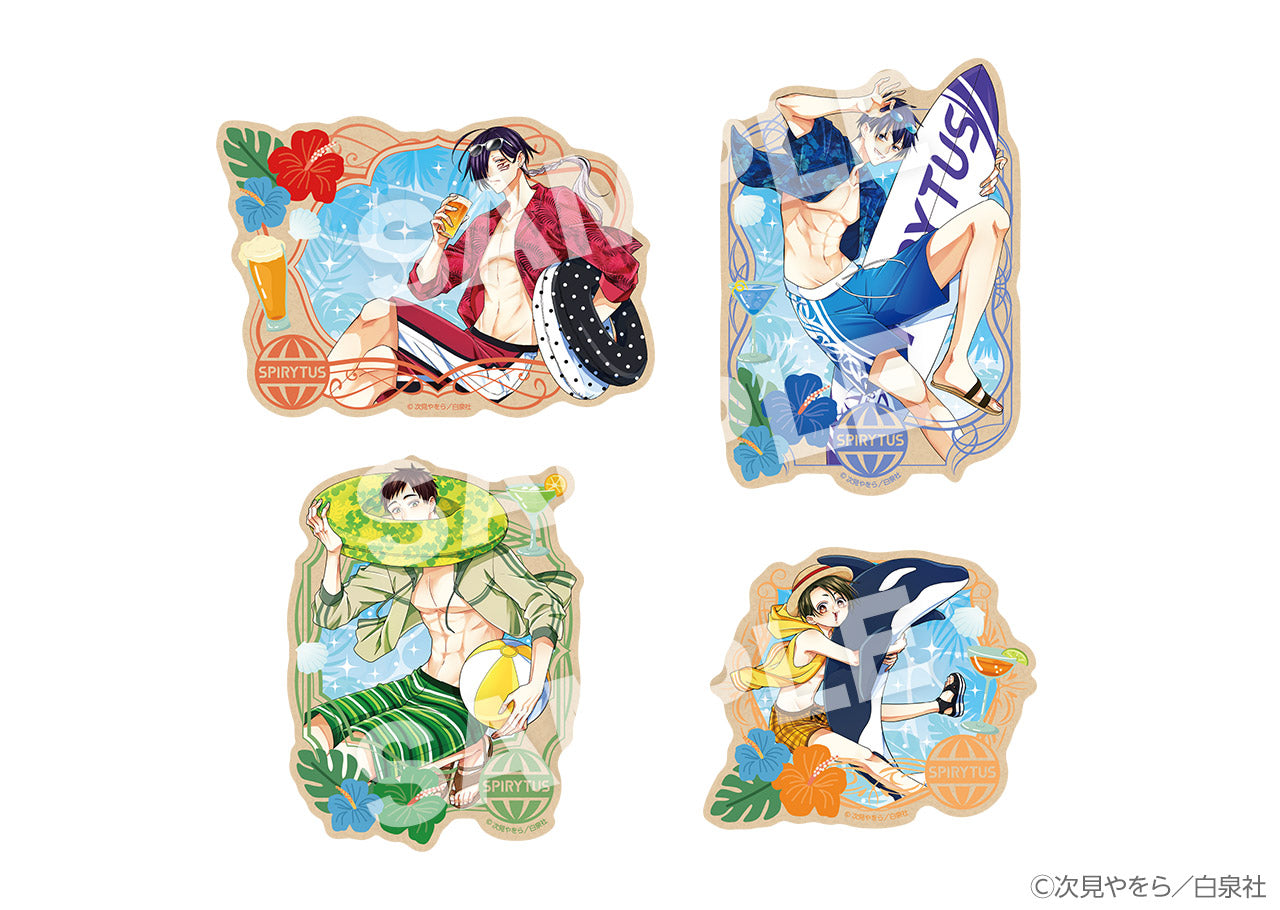 [拷問バイトくんの日常] 最新第6巻＋常夏トラベルステッカー4種セット